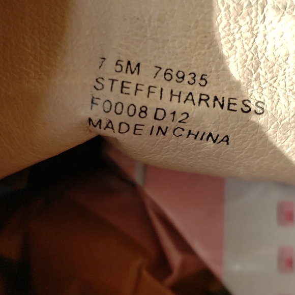 Frye Steffi Pull On Harness  Biker Kitten Heel Grey Boots - Picture 12 of 16